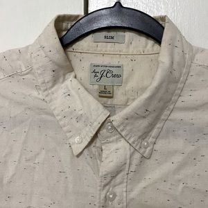 JCrew speckled dress shirt
